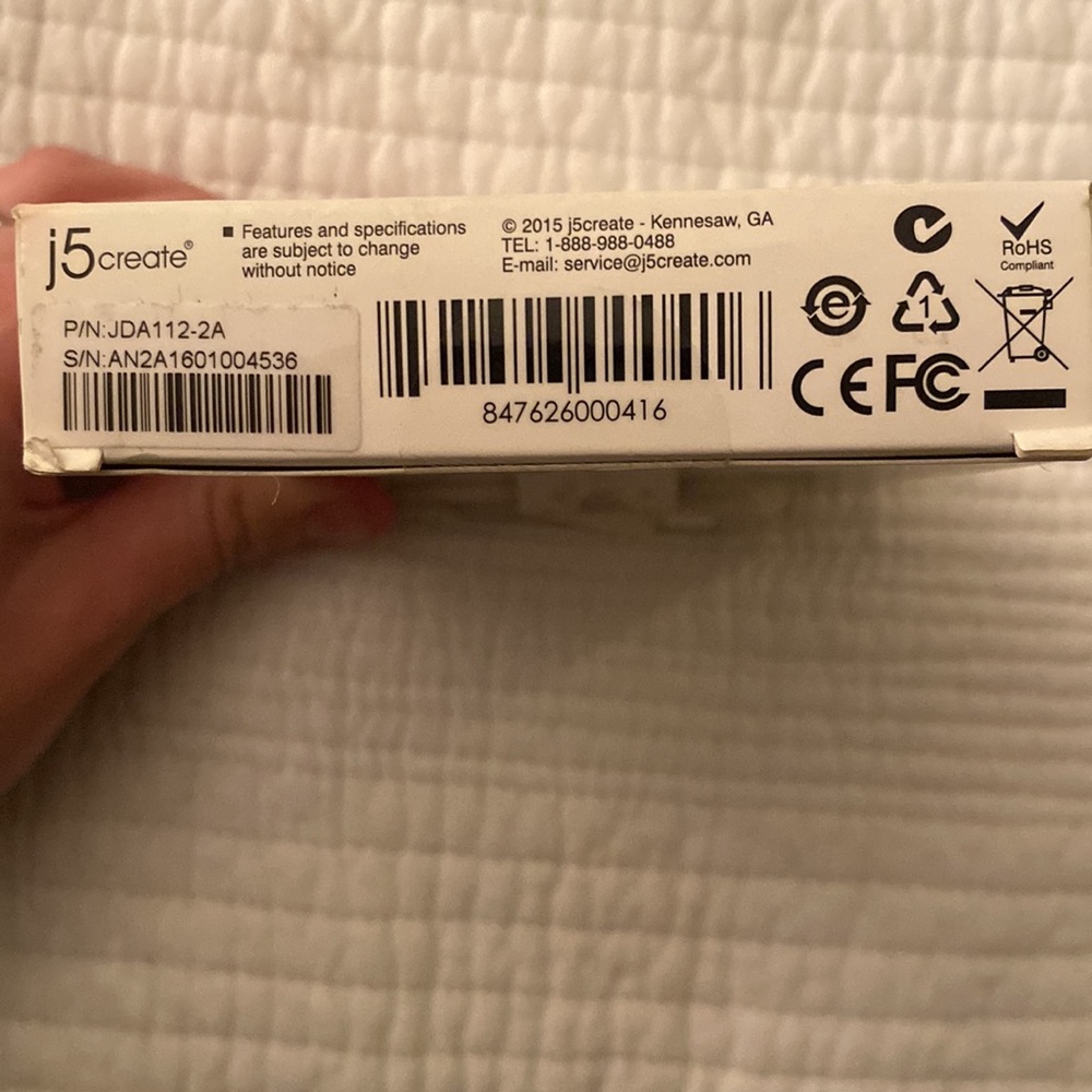 VGA Mini DisplayPort Adapter j5 create - Picture 7 of 8